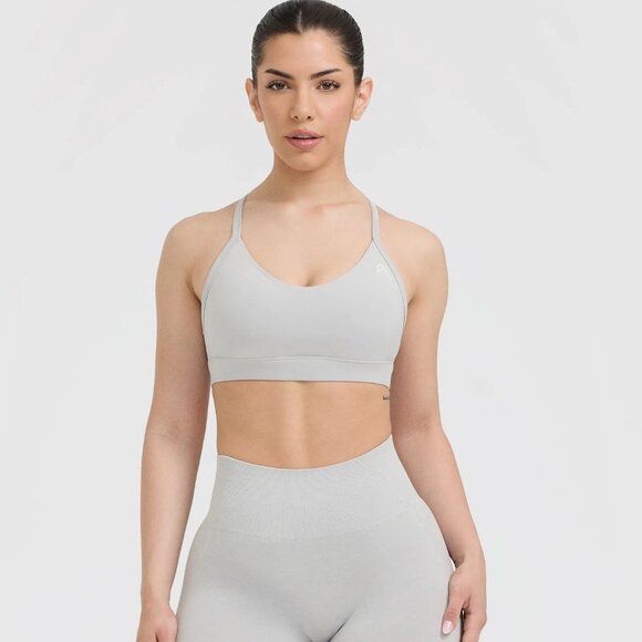 Oner Active Everyday Sports Bra | Light Grey | Size Medium - Picture 7 of 10